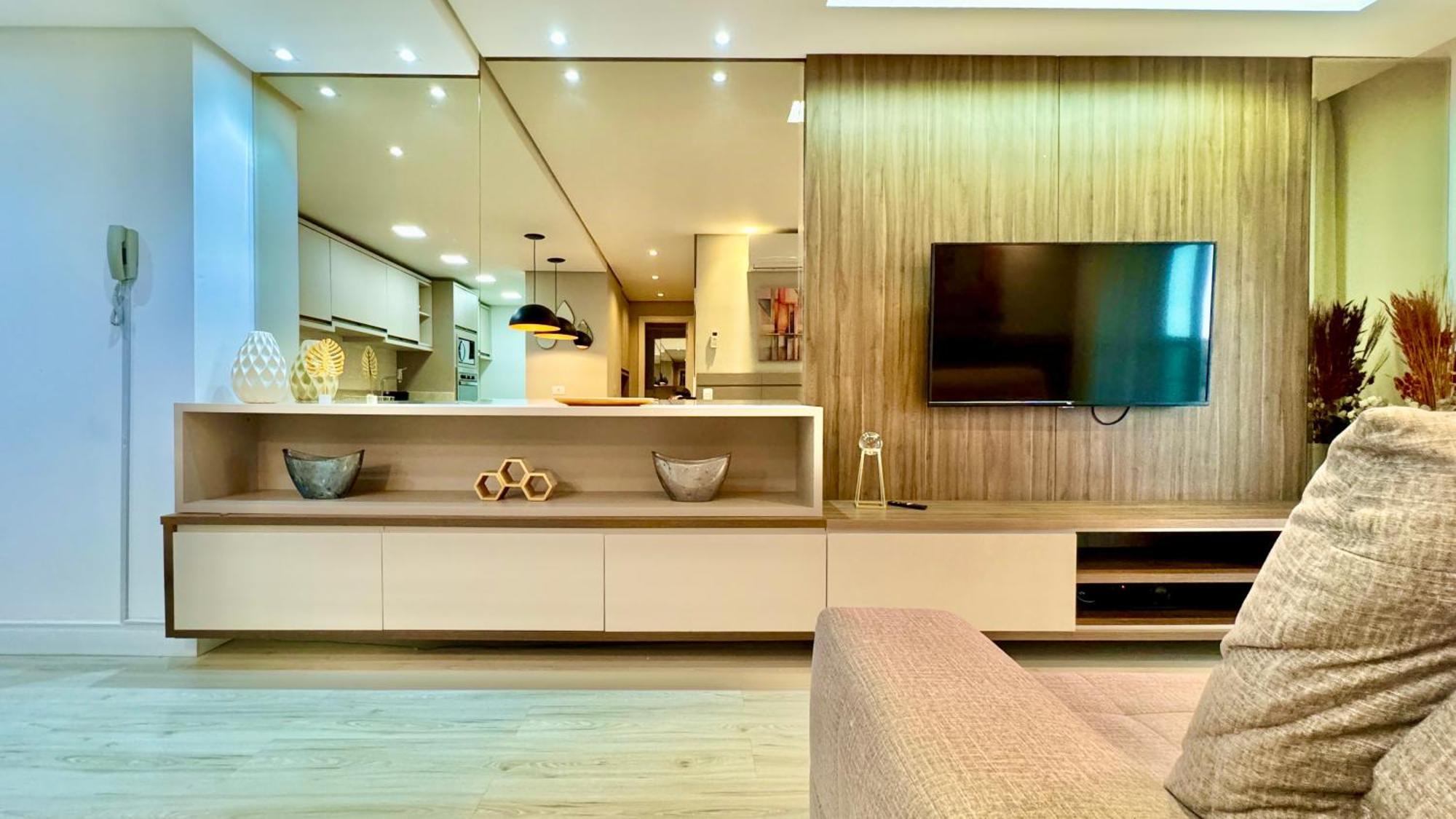 Apartamento Deluxe de 2 Quartos com Varanda